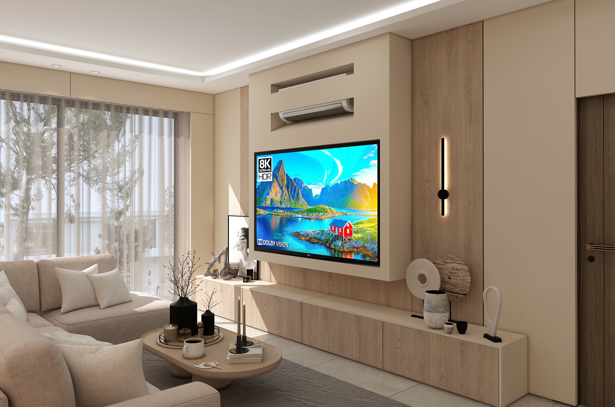 Living Rooms and TV Units